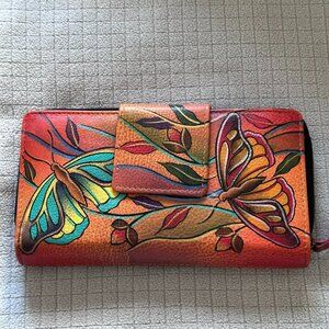 Anuschka leather wallet (#26)